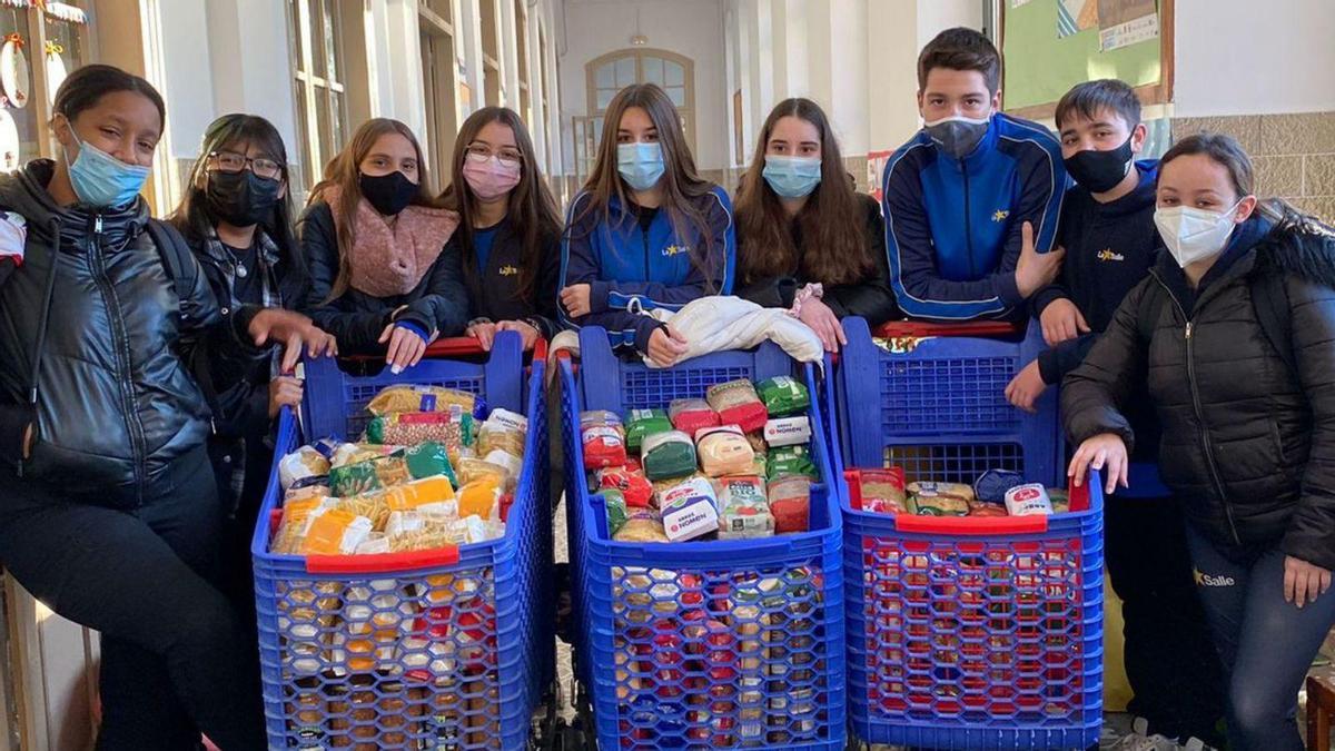 L’alumnat gestiona cada any una recollida d’aliments | LA SALLE FIGUERES