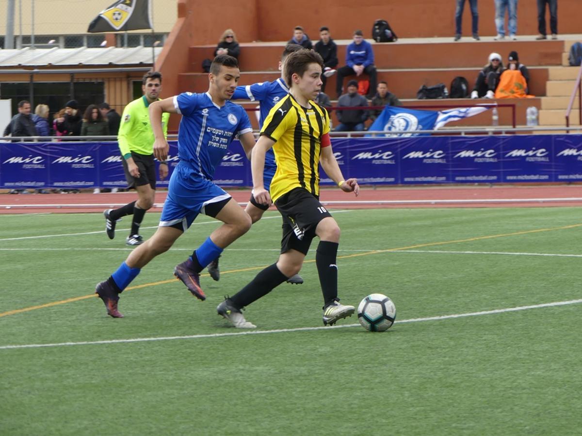 Un partit del MIC jugat el 2018 a l'Estadi Albert Gurt de Figueres