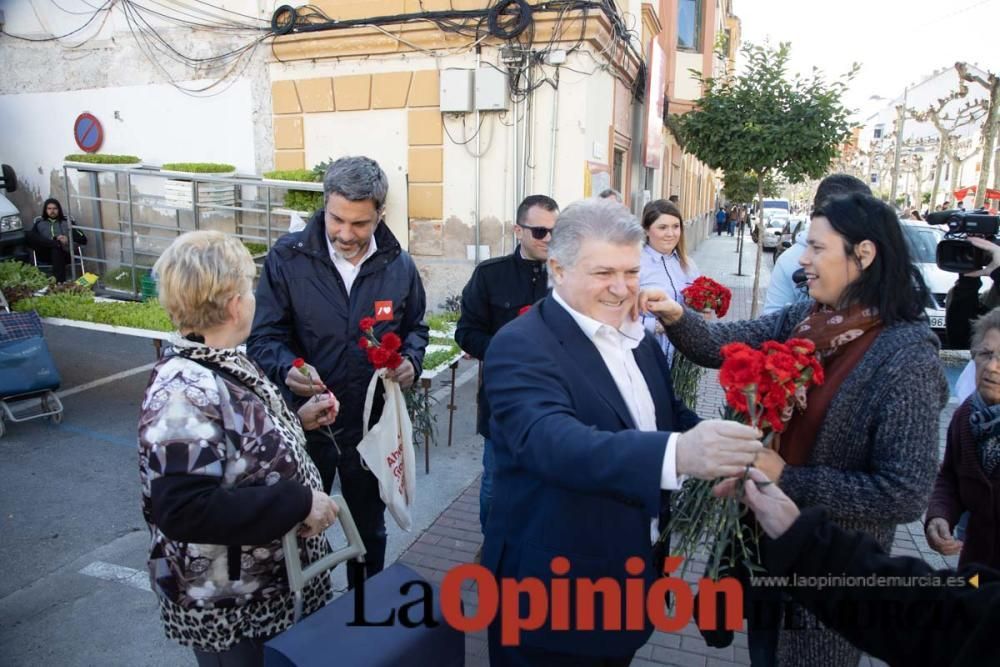 Joaquín López visita Calasparra junto al alcalde J