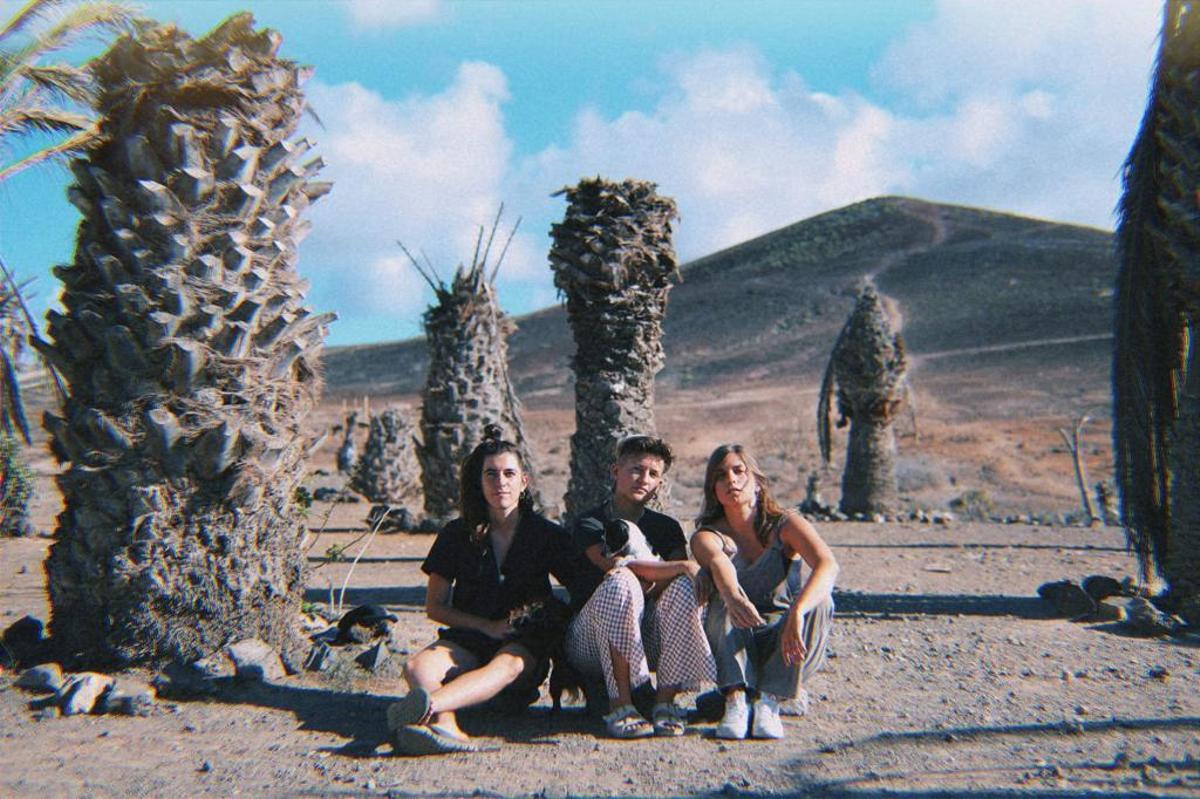 Las integrantes del grupo Arube, que próximamente sacará su primer EP.
