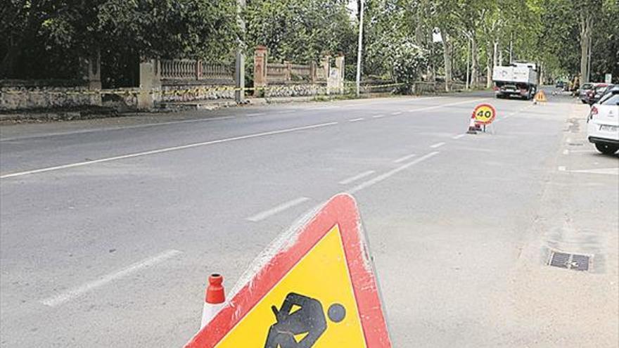 Arrancan las obras de la avenida Enrique Gimeno