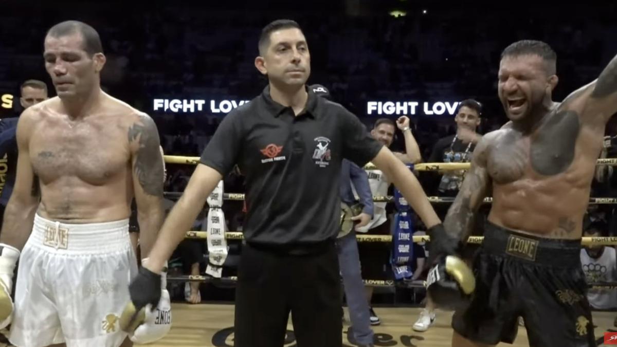 Franco Tenaglia gana su combate ante Abner Lloveras en Badalona