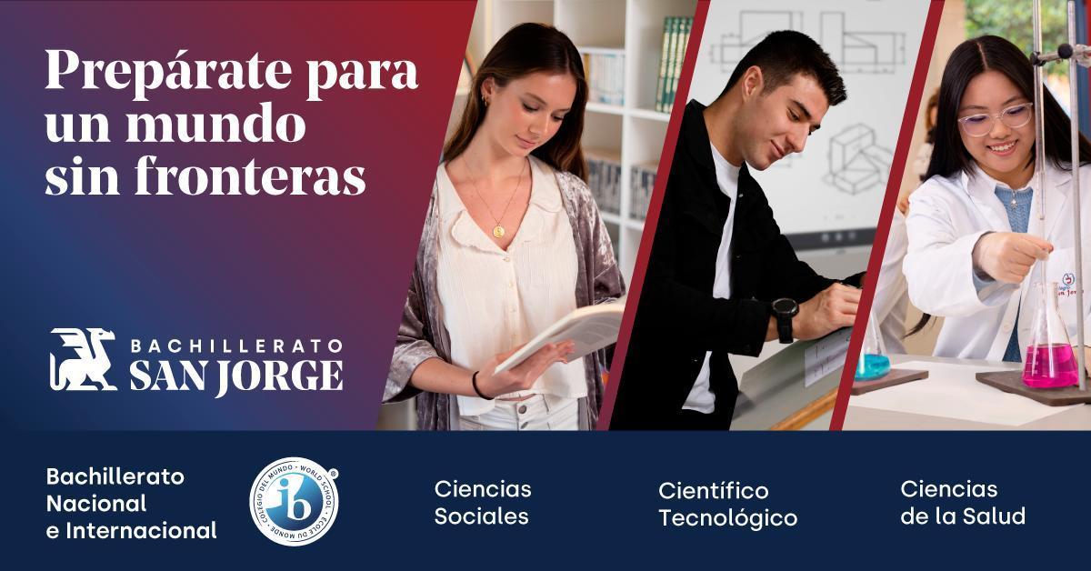 Prepárate para un mundo sin fronteras en Bachillerato San Jorge.
