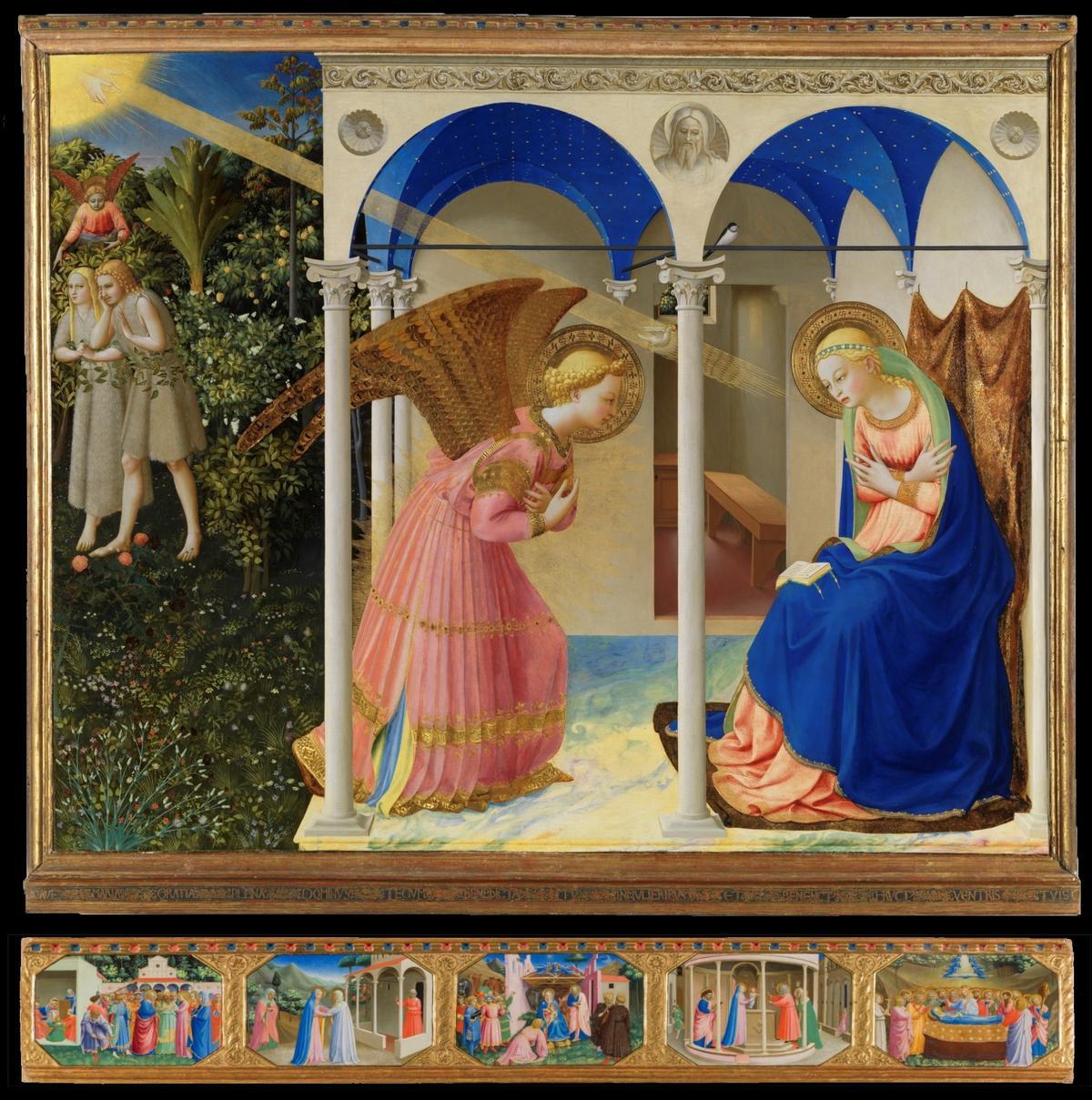 La Anunciación de Fra Angelico, obra renacentista imperdible en el Museo del Prado
