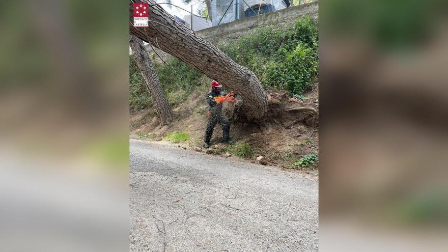 Continúa la alerta amarilla por viento en el norte de Castellón