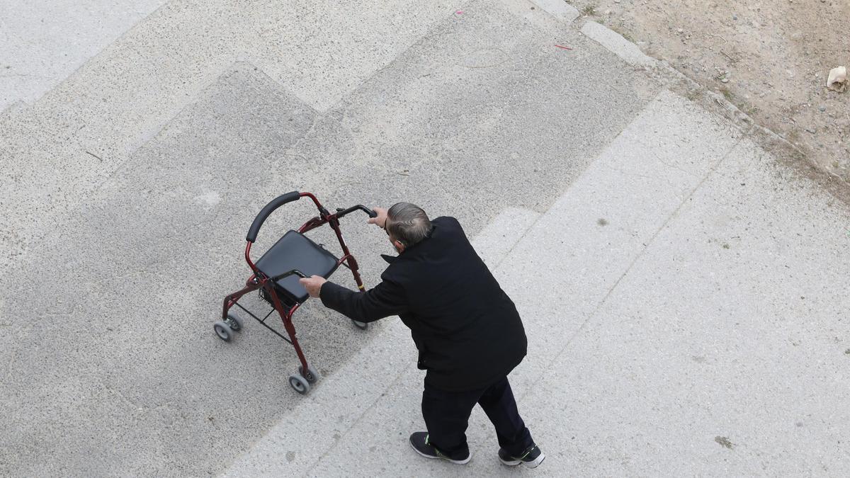 La población mayor es la que más ha aumentado en Aragón en el último año.