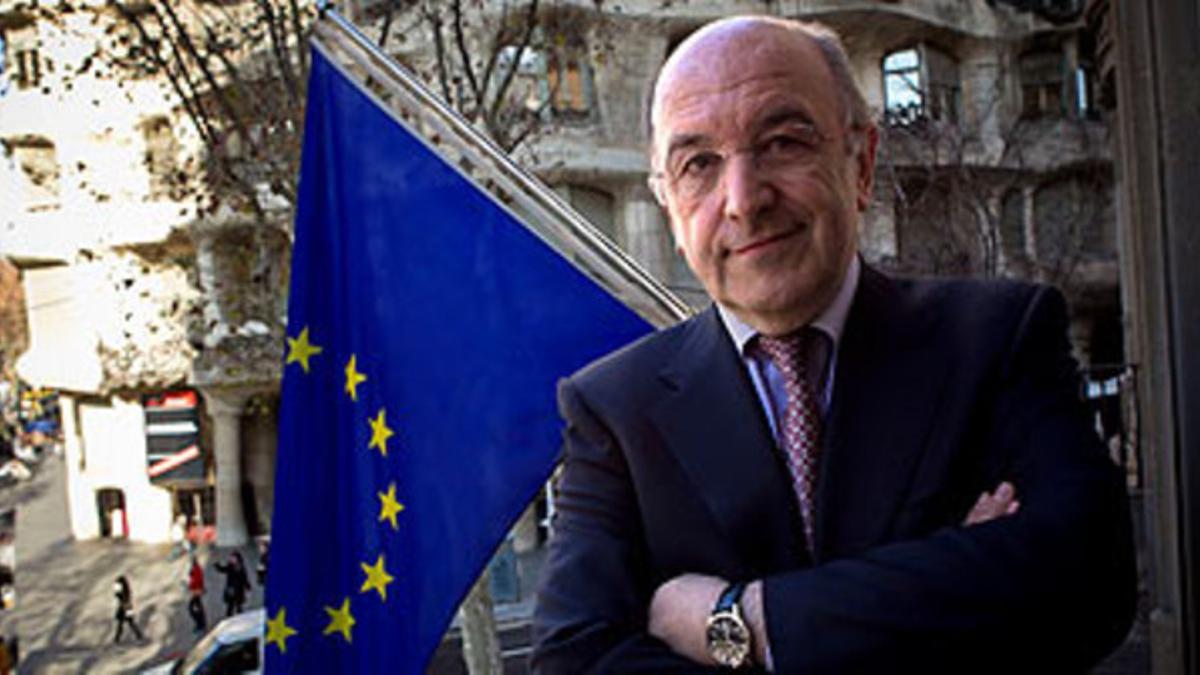 Joaquín Almunia, vicepresidente de la Unión Europea y comisario de la Competencia