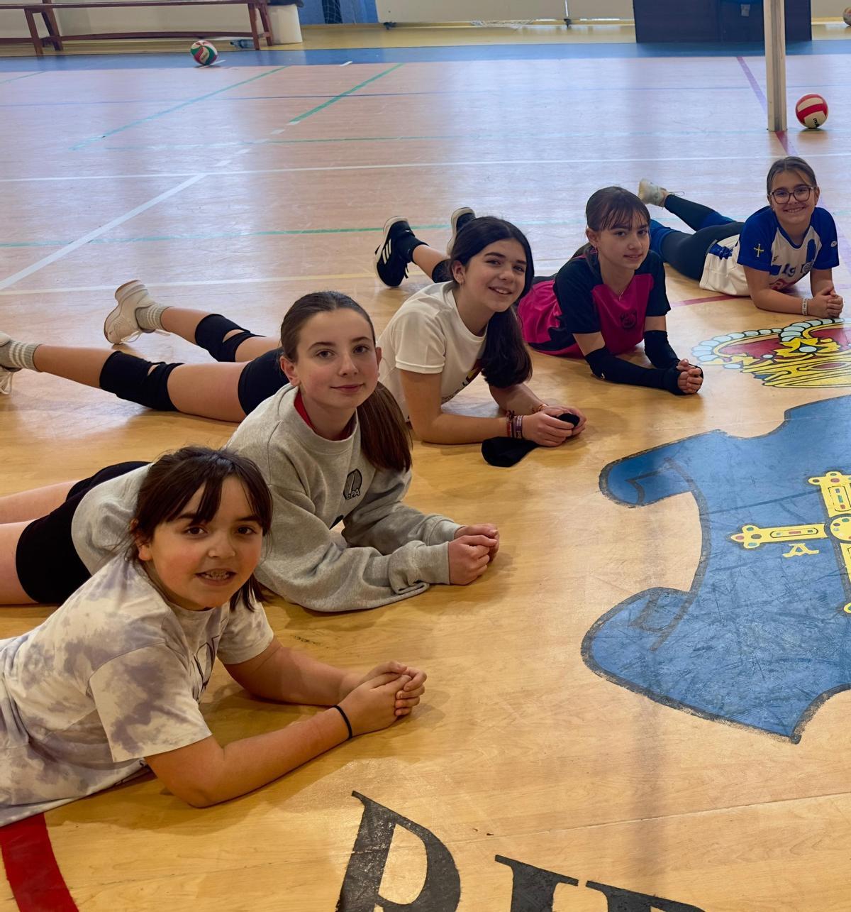 Jornadas de tecnificación de la Federación de Voleibol en Llanes