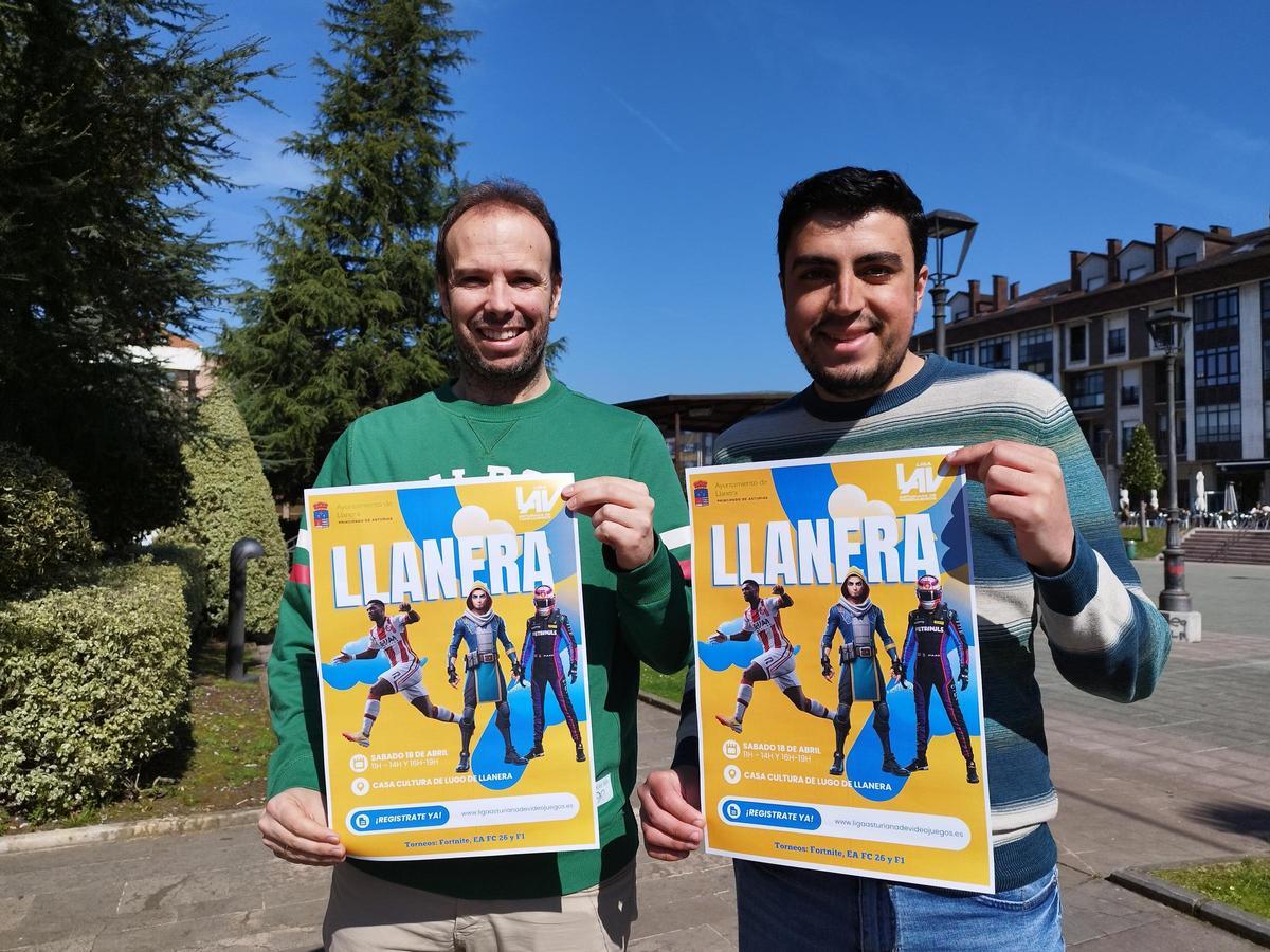 Pablo Collada (izquierda) y Nicolás Fernández, durante la presentación de la iniciativa.