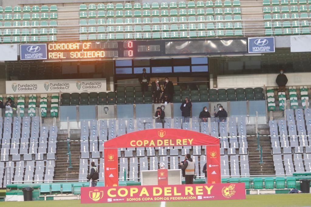 Las imágenes del Córdoba CF-Real Sociedad de Copa del Rey