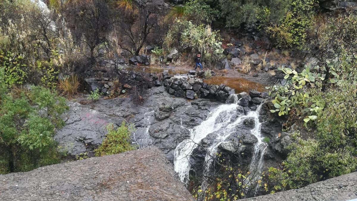 Así ha llovido en la presa de Chira