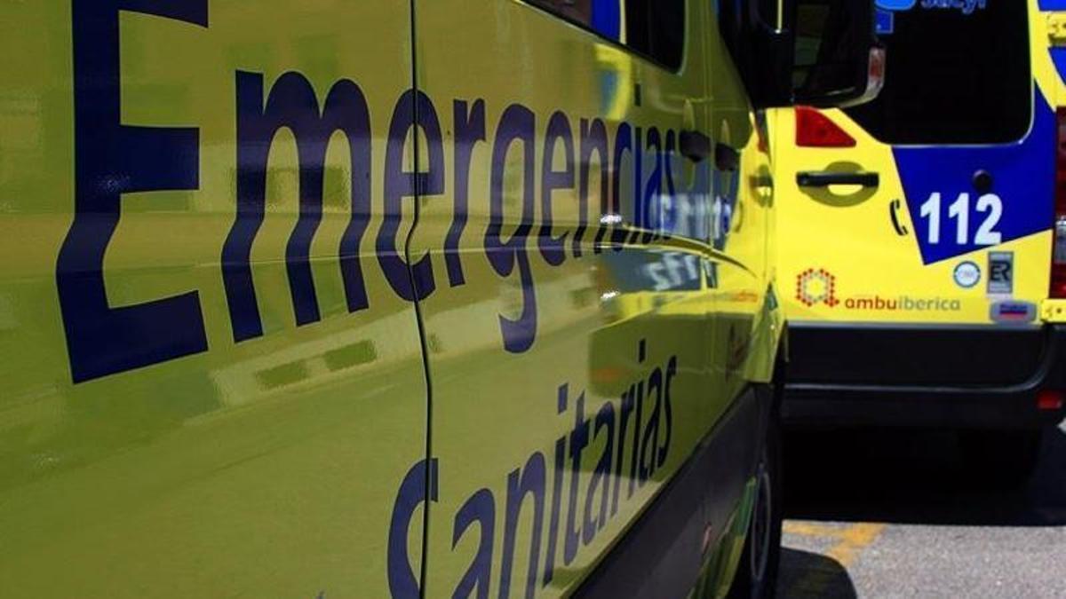 Ambulancias del servicio de Emergencias 112