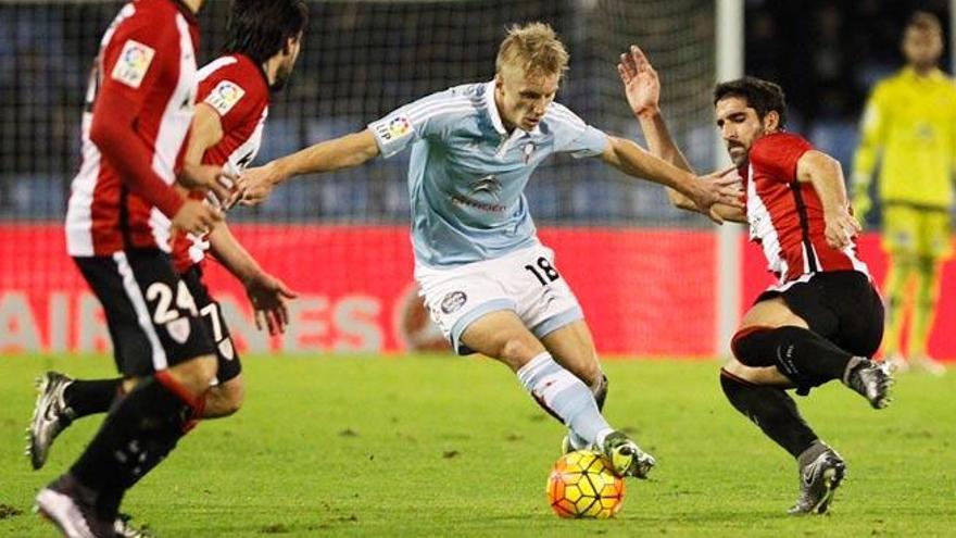 Wass, durante un momento del partido // JOSÉ LORES