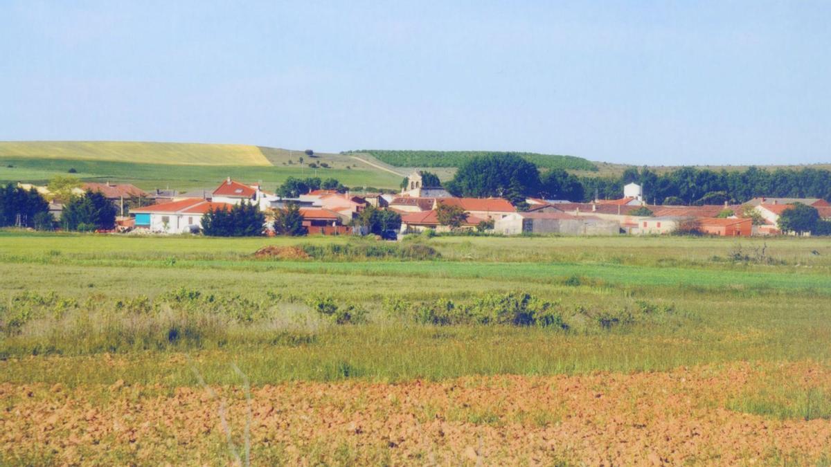 Vista panorámica de la localidad de San Marcial.
