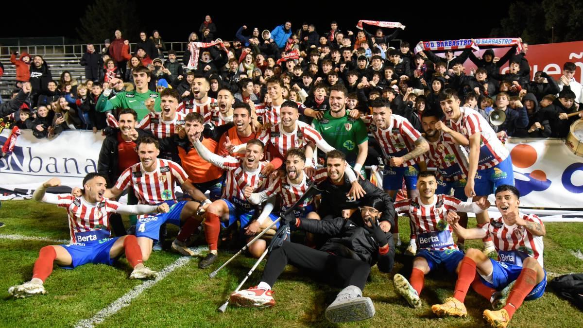 La U.D. Barbastro será el rival del FC Barcelona en la Copa del Rey