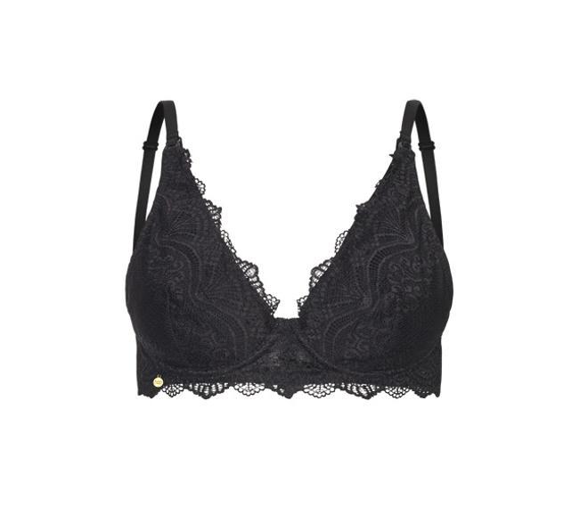 'Bralette' de encaje floral, de Black Limba