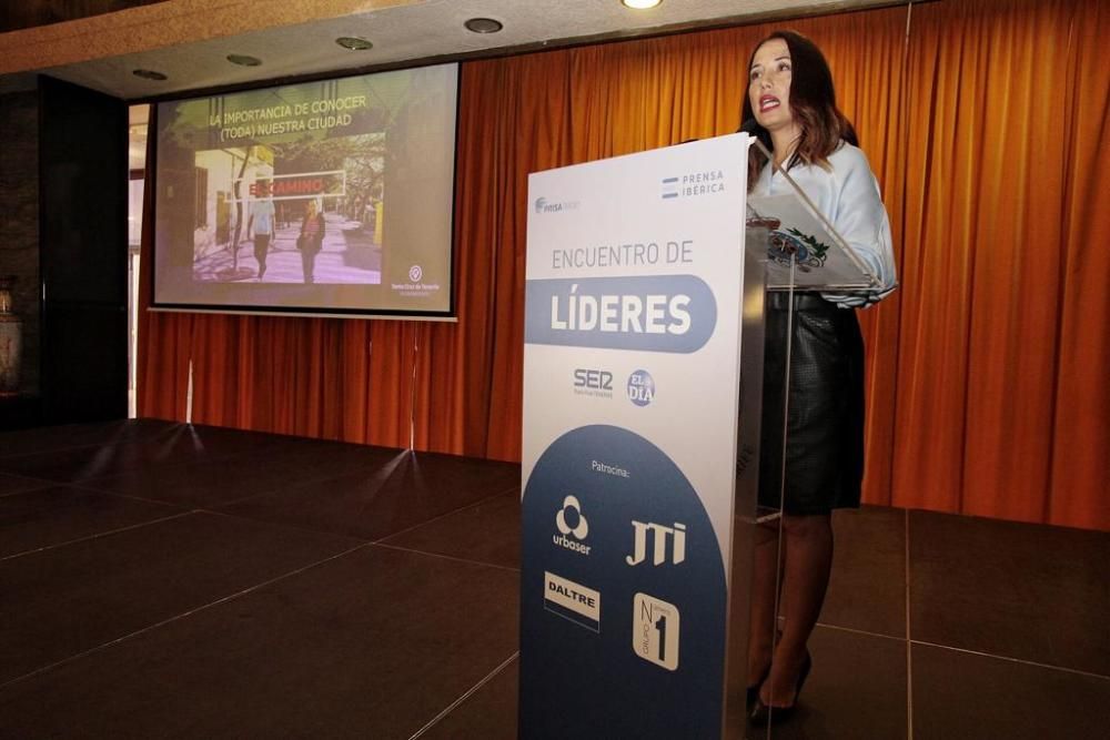 Patricia Hernández en el 'Encuentro de Líderes'