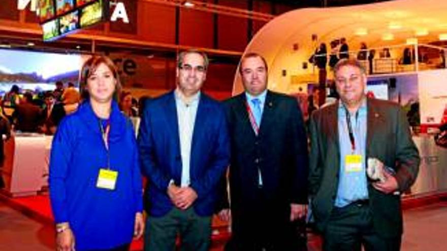 Calatayud se da conocer en el expositor de Aragón en Fitur