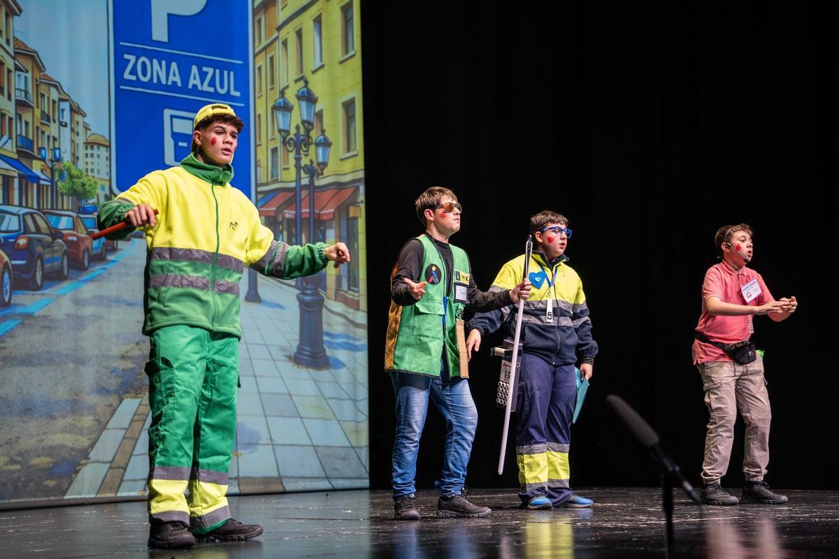 Las imágenes del concurso de agrupaciones juveniles del Carnaval de Mérida