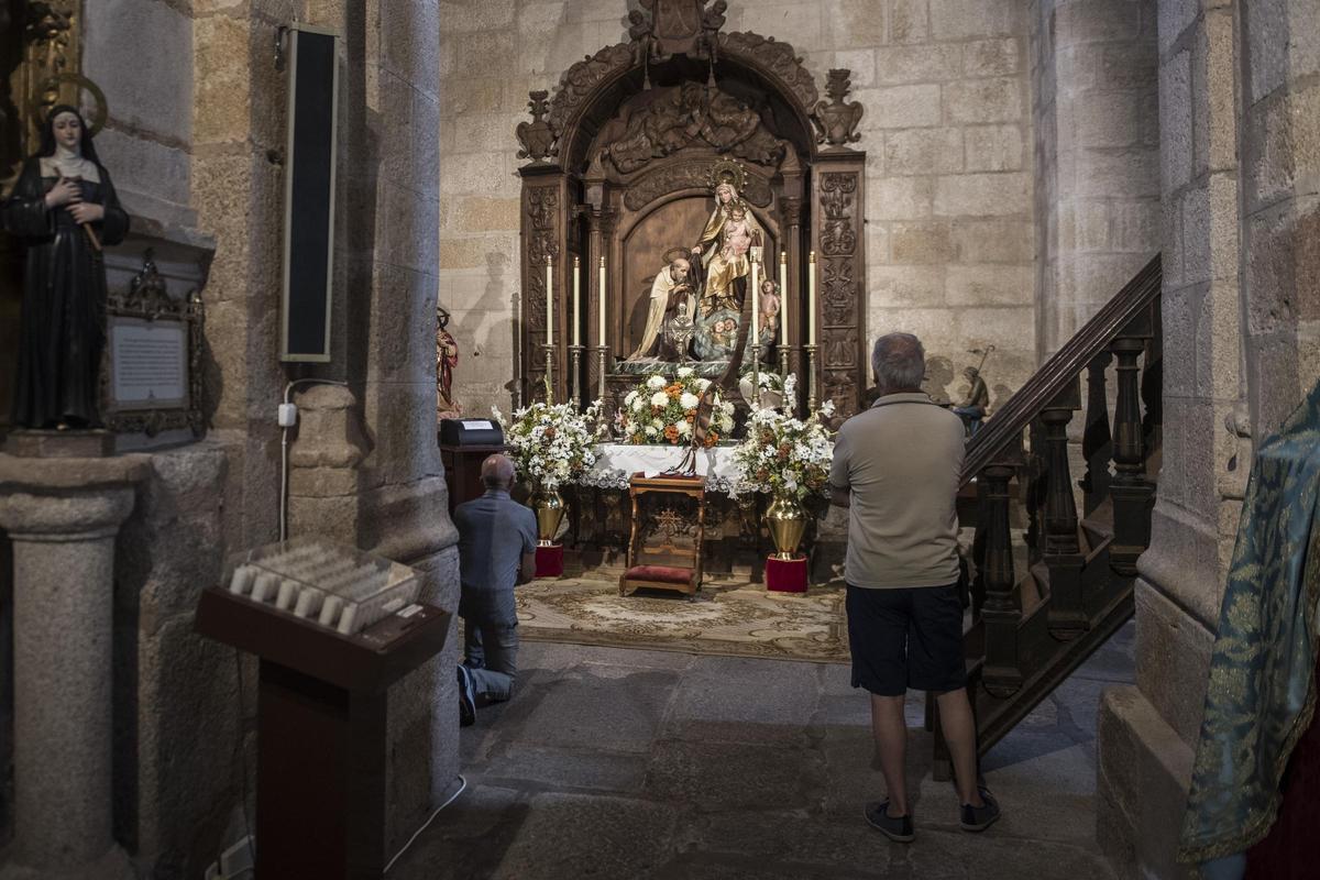 La Virgen del Carmen, la gran desconocida de Cáceres La Virgen del Carmen, la gran desconocida de Cáceres