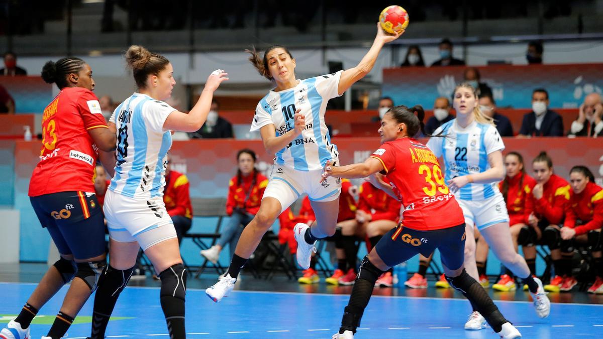 Victoria de España ante Argentina en su estreno en el Mundial femenino