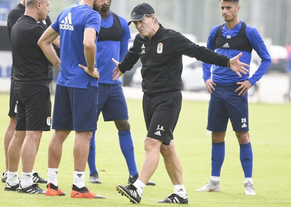 Entrenamiento del Oviedo