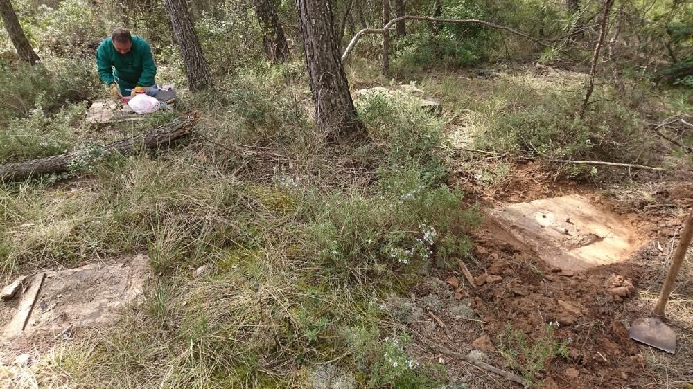 Antic cable aeri de la potassa de Cardona a Súria