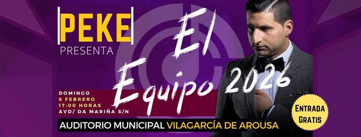 Peke anuncia así la presentación de su nuevo equipo.