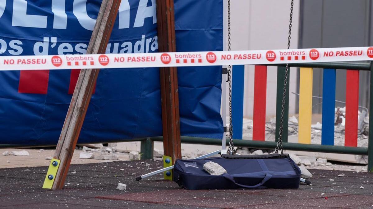 Un derrumbe en una tienda de Via Sabadell deja un muerto