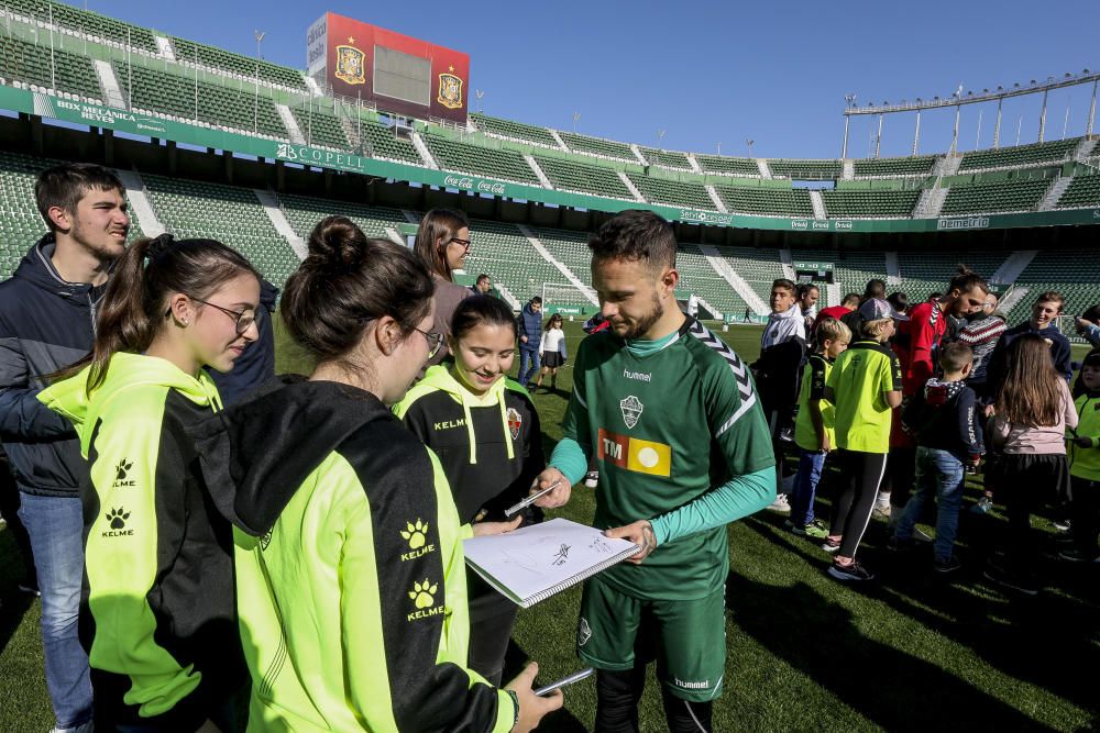 Jornada de puertas abiertas en el Elche CF