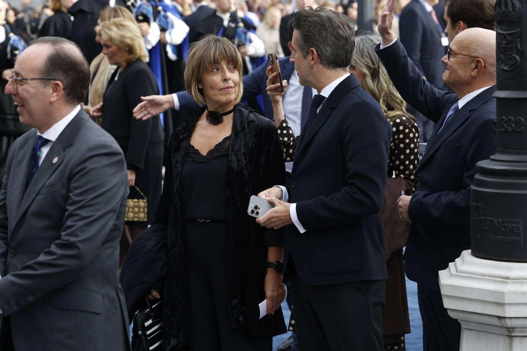  Así fue la llegada de los invitados a los premios "Princesa de Asturias" y su paso por la alfombra azul