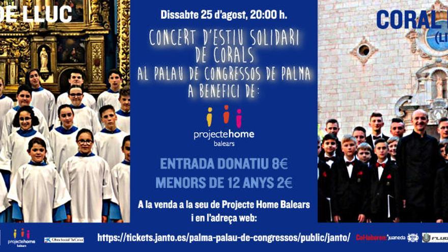 Concierto benéfico dels Blauets de Lluc y la coral lituana Dagilèlis