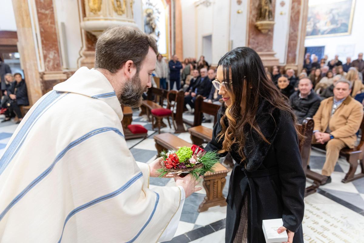 Ofrenda de las Fallas de Primera A el 1 de enero de 2026