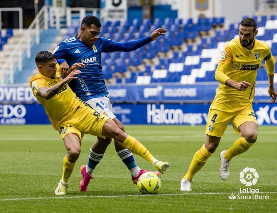 Las imágenes del Real Oviedo - Málaga CF