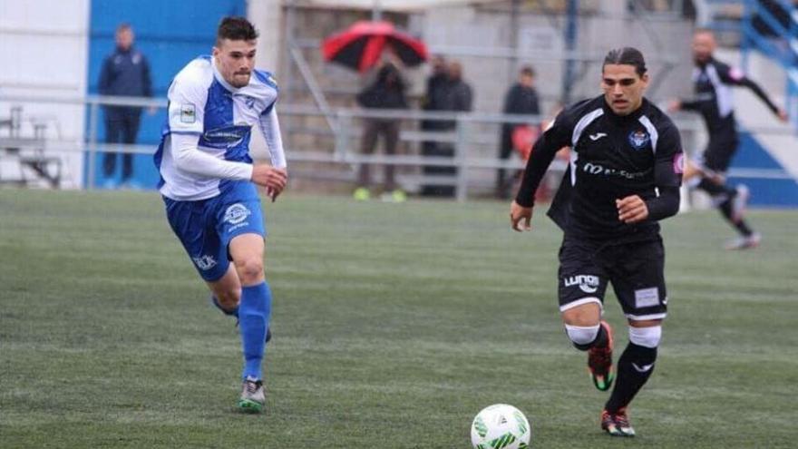 Auch Atléticos Topstar Ruben Jurado (r.) konnte gegen Ebro kein Tor erzielen.