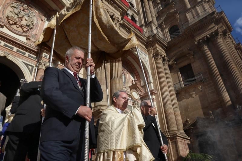 Festividad del Corpus Christi en Málaga