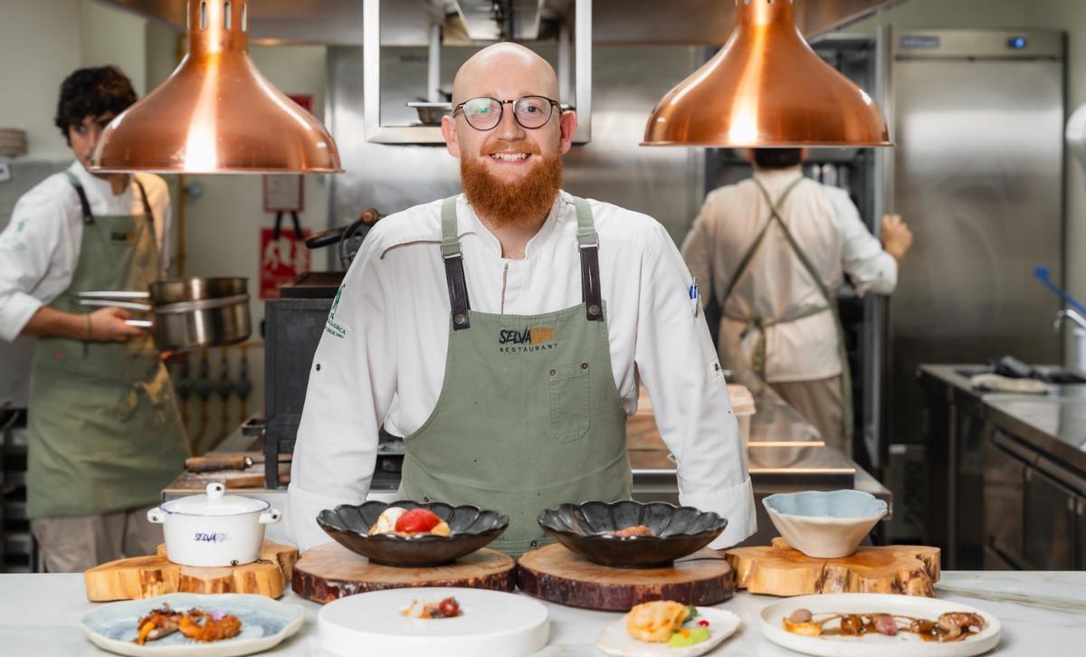 Álex Pardo, chef del Selvatge, lleva sus elaboraciones con producto local y combinaciones mediterráneas a Horeca Mallorca