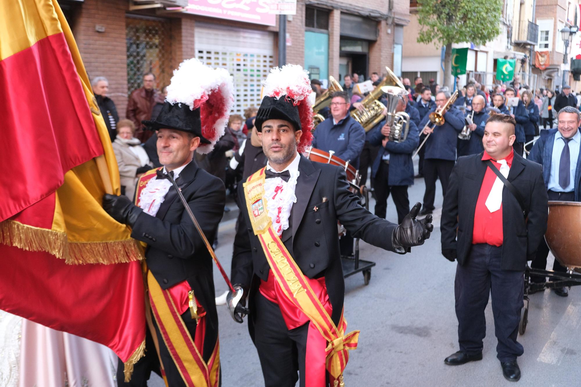 Así ha sido La Entrada en la vuelta de las fiestas de Moros y Cristianos de Sax