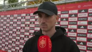 Fabián: "Mejor imposible que volver a la selección para jugar en Sevilla"