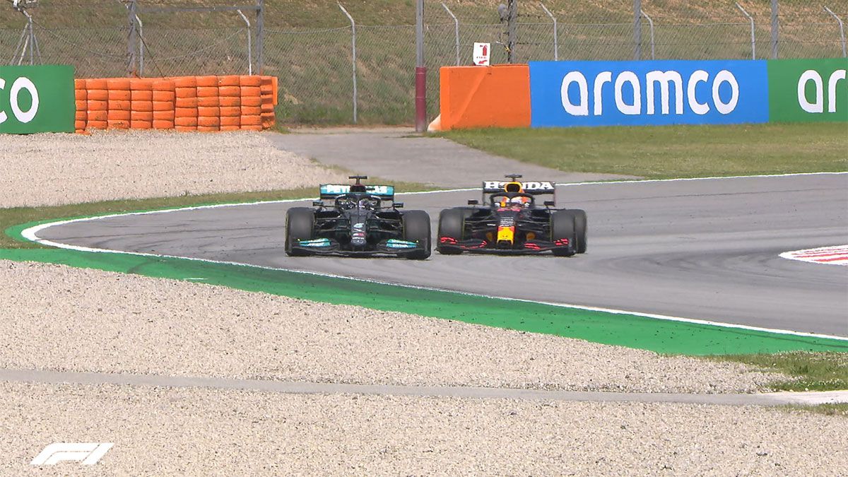 Verstappen y Hamilton han mantenido un precioso pulso en el Circuit