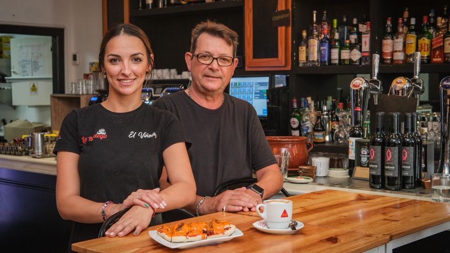 Las típicas raciones de Badajoz se vuelven tostadas en la margen derecha