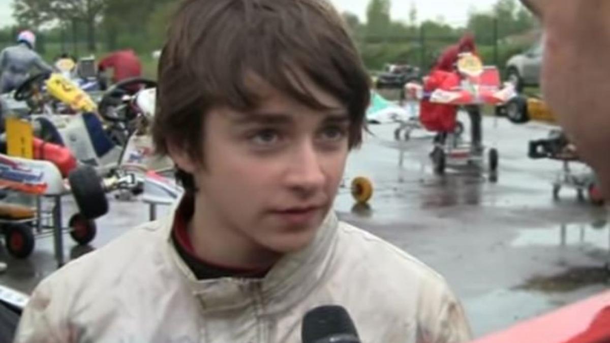 Leclerc, tras su pique con Verstappen en el karting, con 14 años