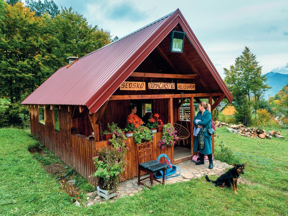 Casa rural Klisura en los valles de Kolašin.