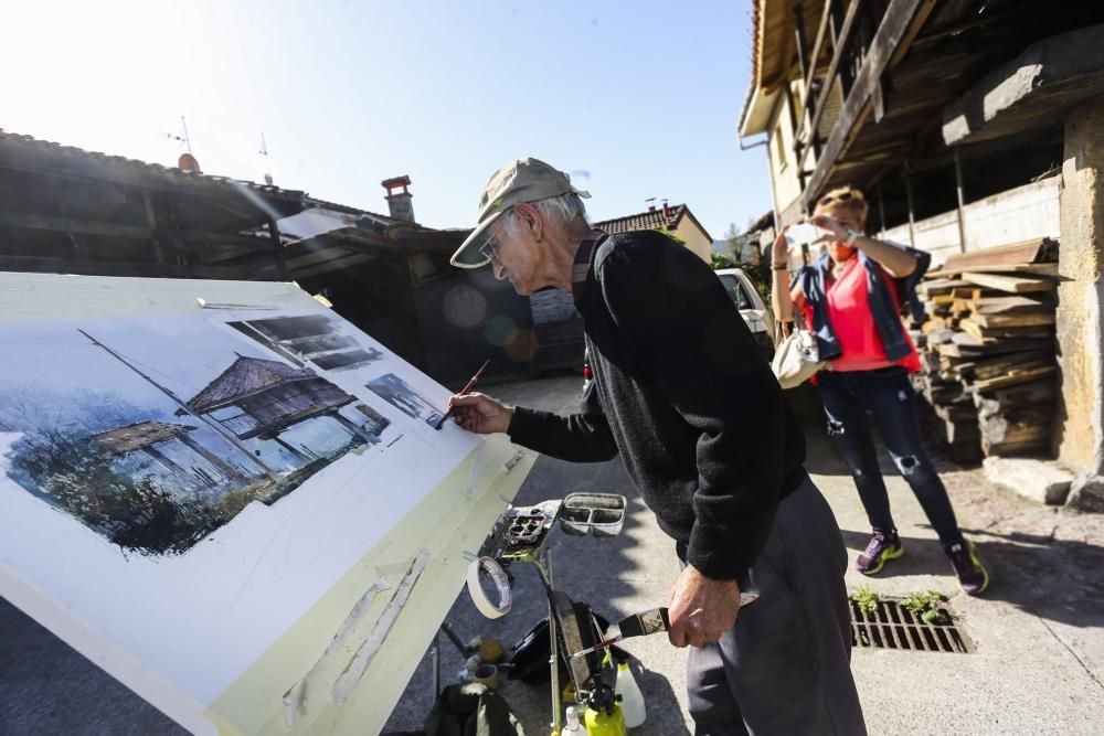 Concurso de pintura rápida en Bueño