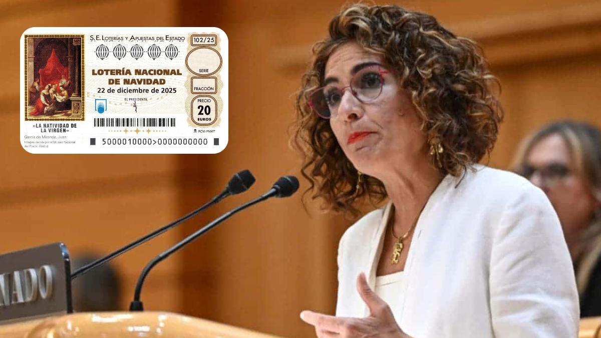 Esto se quedará Hacienda de los premios de la Lotería de Navidad 2025