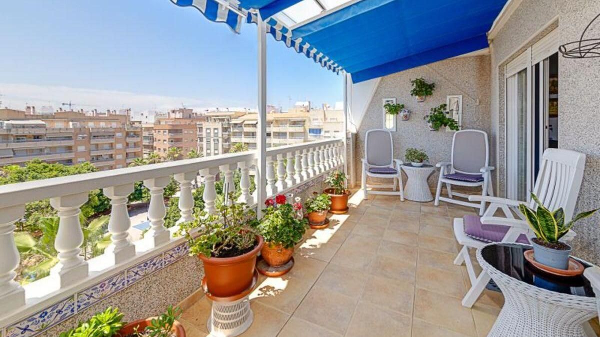 El espectacular ático con terraza en pleno centro de Torrevieja