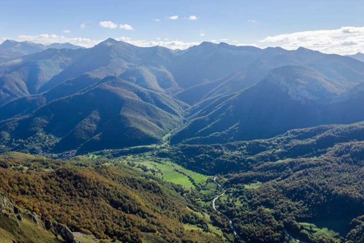 Parque Nacional de Picos de Europa en Fuente Dé.