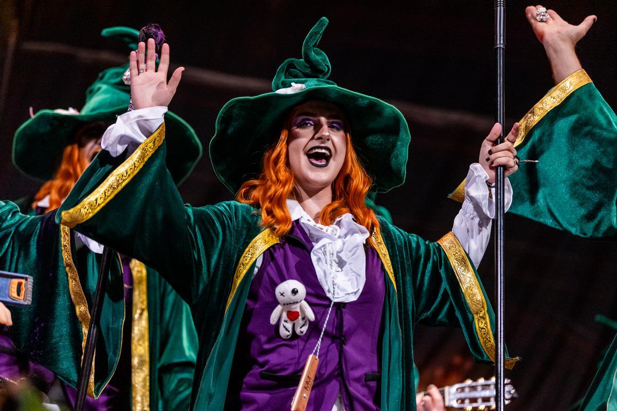 Murga Los Arbadacarba. Primera semifinal del COAC Málaga 2026