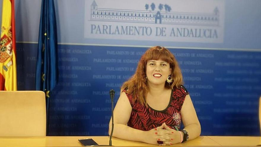 La portavoz de Adelante Andalucía por Málaga Vanessa García.