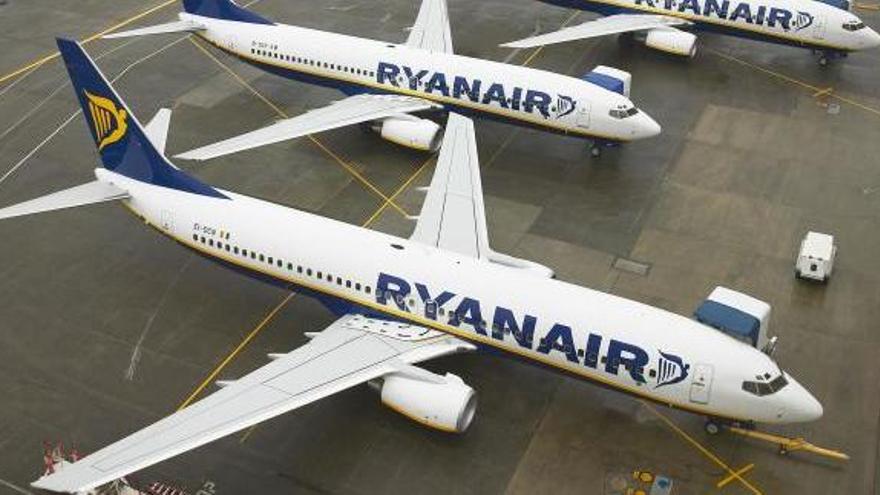 Avions de Ryanair.